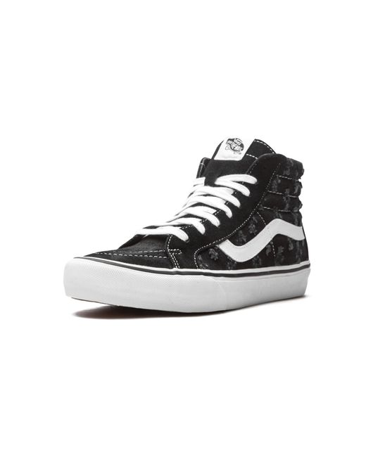 Vans Black Sk8-Hi "Supreme for men