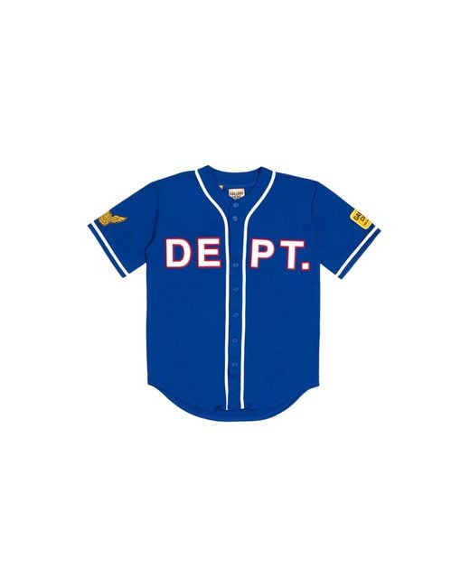 GALLERY DEPT. Blue Echo Park Baseball Jersey Gd183" for men