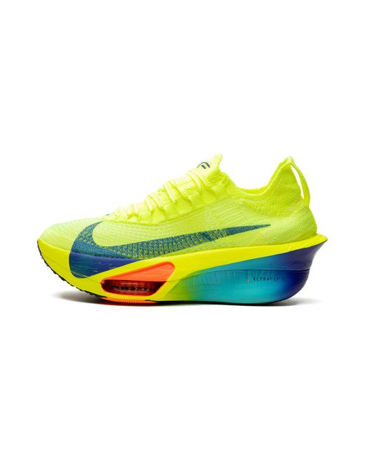 Nike Black Zoomx Alphafly 3 "Volt" Fd8315 700"