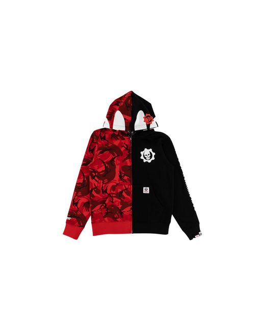 aape gears hoodie