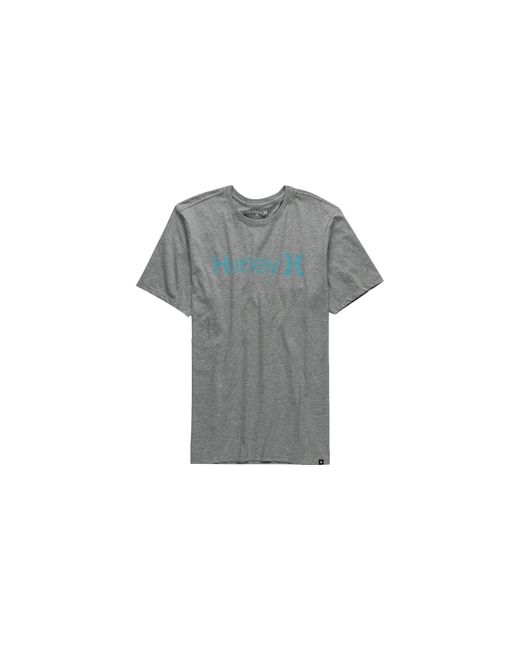 Hurley Black Premium One & Only Push Through T-Shirt "Dark Heather" 892205-064" for men