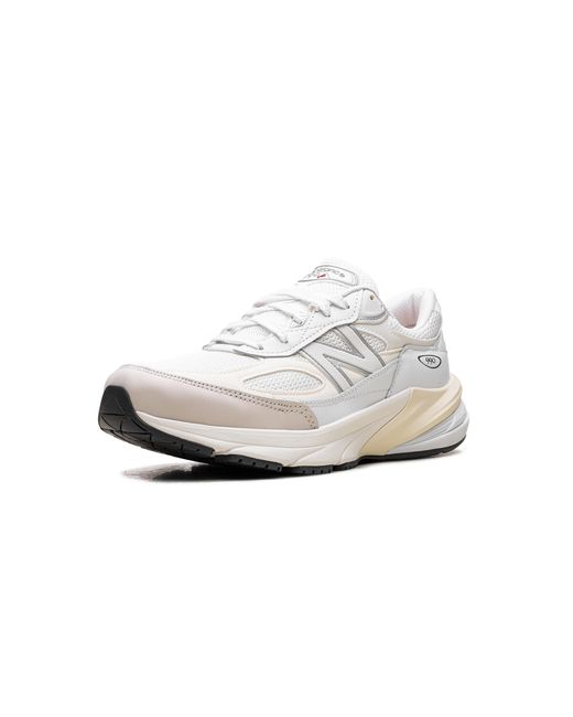 New Balance White 990V6 "Made for men
