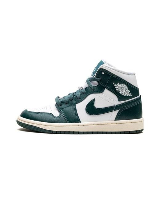 Nike Air Jordan 1 High Top Sneakers in Green Lyst UK