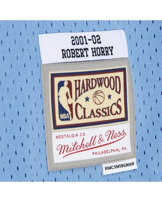 Mitchell & Ness Blue Swingman Jersey "Nba La Lakers 2001 Robert Horry" Smjy1126 Lal01Rhoclbl" for men