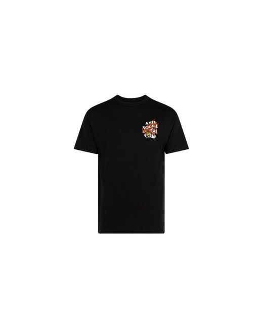 ANTI SOCIAL SOCIAL CLUB Black Tiger Blood T-shirt "weekly Drop" for men
