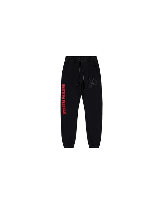 RTA Black System Failure Sweatpant 41575472234646" for men