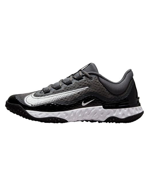 Nike Black Alpha Huarache Elite 4 Tf Dj6523 011" for men