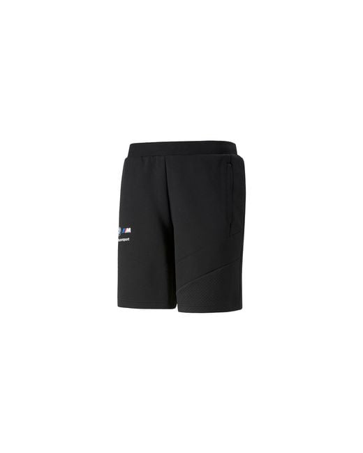 PUMA Black Bmw Motorsport Sweat Shorts 535868 01" for men