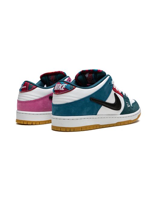 Nike Black Dunk Sb Low Pro Qs "Parra (Friends & Family) Dh7695 100" for men