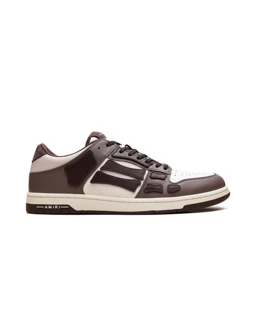 Amiri Black Skel Low Top Low Amfosr1006" for men