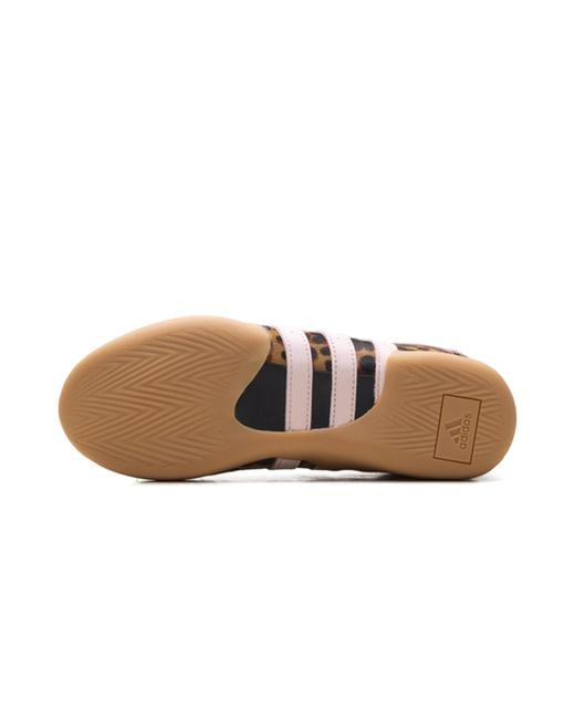 Adidas Black Taekwondo Mei Ballet "Leopard Print Clear" Ki0159"