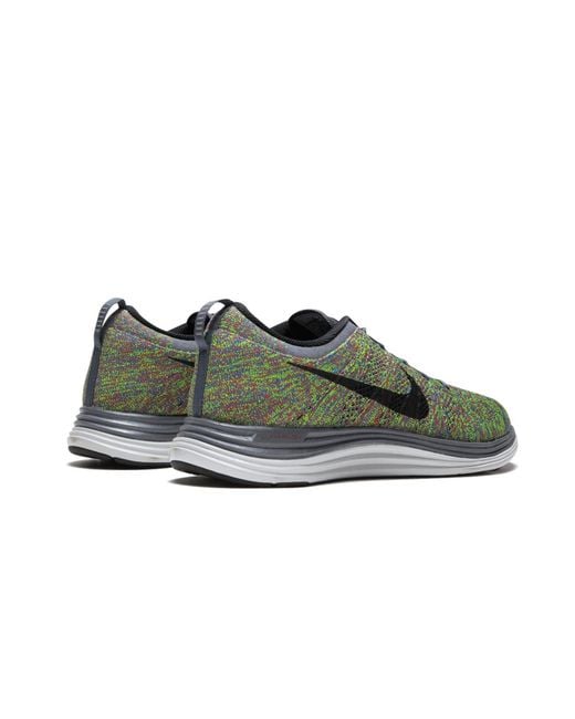 Nike Black Flyknit Lunar1 + "Dark" 554887 004" for men