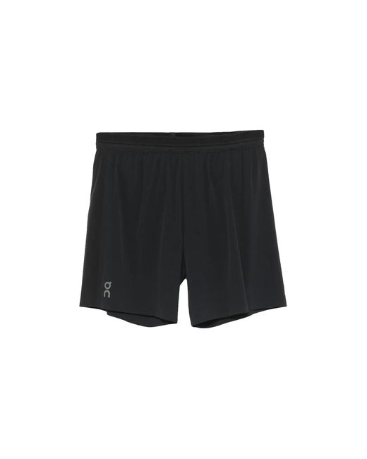 On Shoes Black 7" Performance Shorts 1Mf10100553" for men