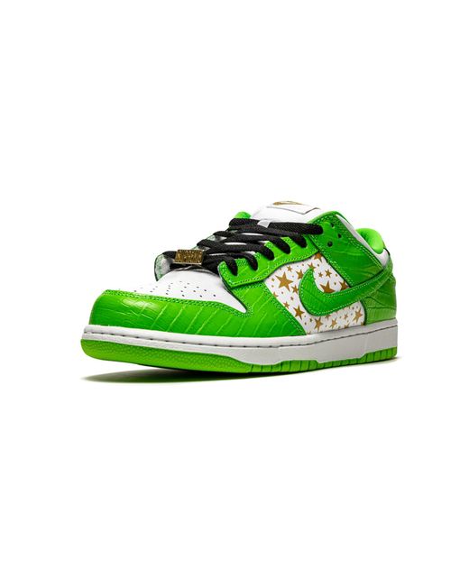 Nike Green Sb Dunk Low "Supreme for men