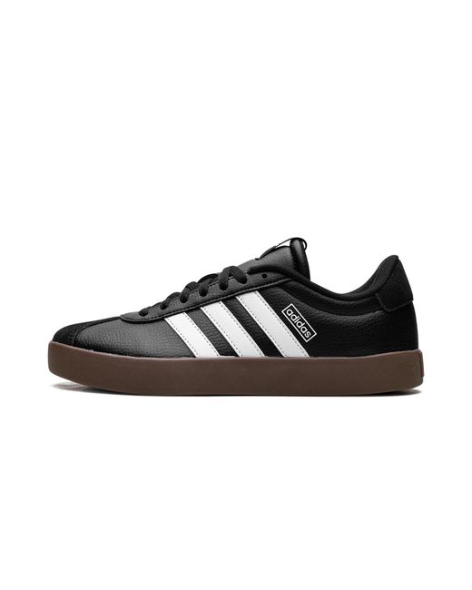 Adidas Black Vl Court 3.0 Low "Core Cloud Gum" Id8796"