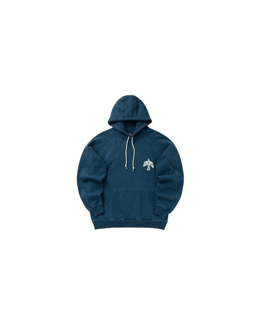 by Parra Blue Parra Crow Logo Pullover Hoodie 54327" for men