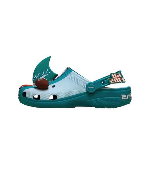CROCSTM Blue Classic Clog "Miami Dolphins" 212734 90H" for men
