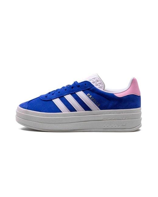 Adidas Blue Gazelle Bold "true Pink" Shoes