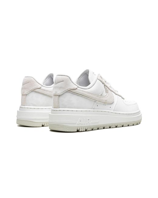 Nike Black Air Force 1 Luxe "Summit" Dd9605 100" for men