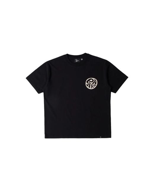 by Parra Black Play Ball Ss T-Shirt 55272" for men