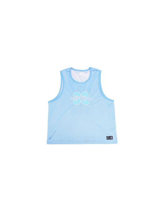 Chrome Hearts Blue Sports Mesh Reversible Basketball Jersey Chrm0574" for men