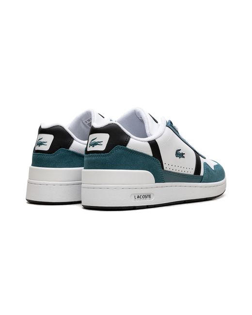 Lacoste Black T-Clip 124 7 "Wht/Dk Grn" 747Sma0073 1R5" for men