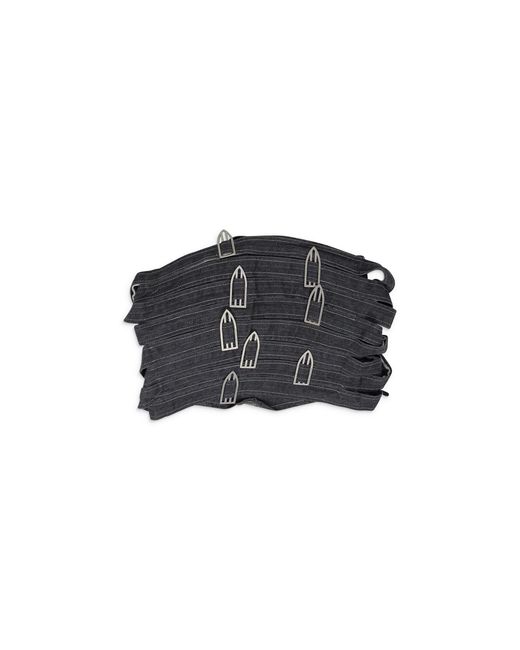 Who Decides War Black Bandeau Crop Top 3110040010Ss24"