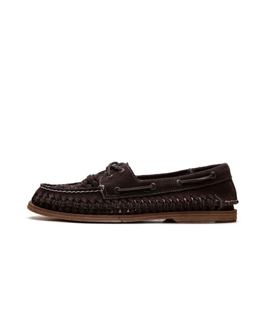 Sperry Top-Sider Black Cup Authentic Original 2-Eye Woven Boat Sho "Other" 17044208" for men