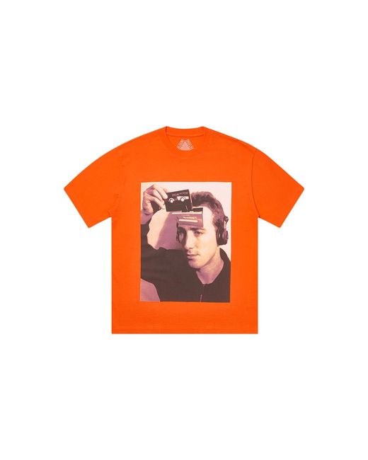 Palace Orange Deckhead T-Shirt "Ss 20" for men