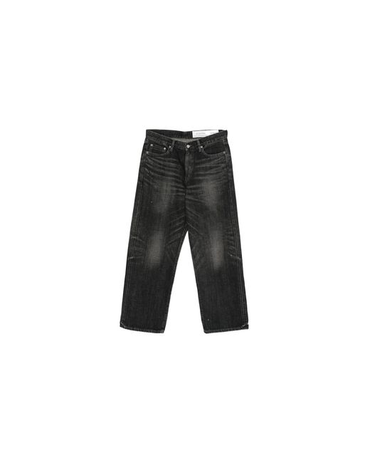 Neighborhood Black Washed Denim Dpwide Pants 252Xbnh Ptm04 Blac" for men