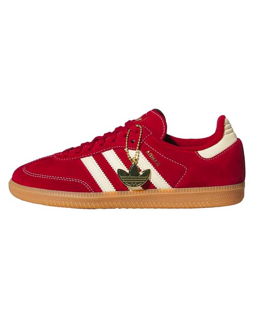 Adidas Red Samba Og "Team Victory Warm Vanilla" Kz9345"