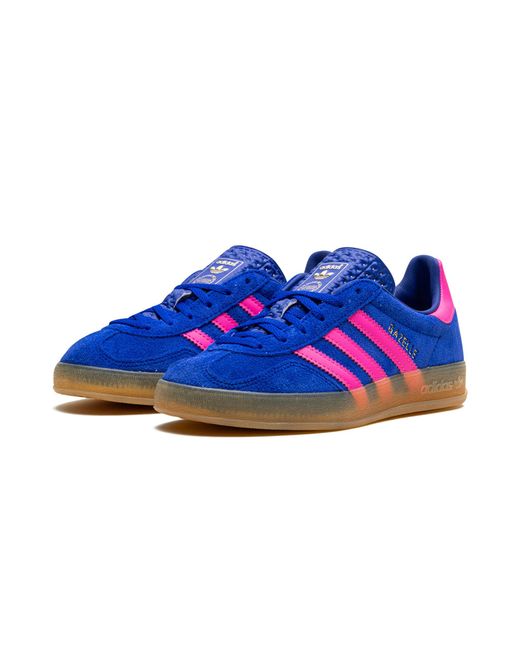 Adidas Gazelle Indoor "blue Lucid Pink" Shoes