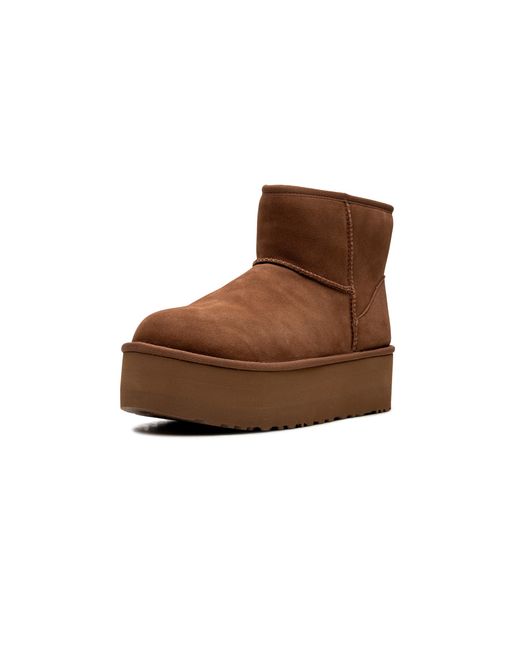 Ugg Brown Classic Mini Platform "Chestnut" 1134991 Che"