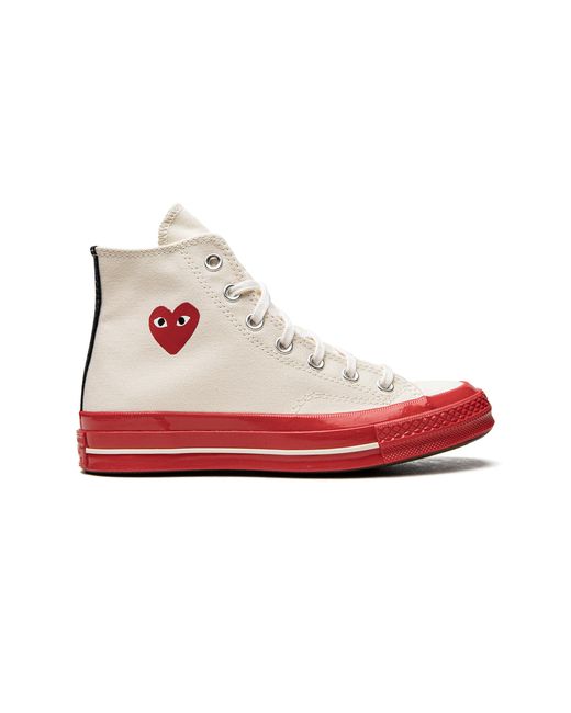 Converse Red Chuck 70 High "Cdg Play for men