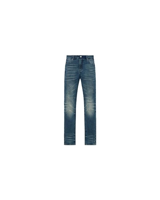 RTA Black Bryant Skinny Jeans "Deep Sea Drift" Mdgdd1128 J1205Dpsdt" for men