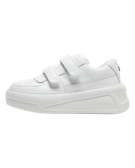 Acne Black Steffey U Friend Raise Sneakers "Optic" Cd0001 Dpo"