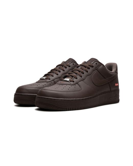 Nike Air Force 1 Supreme in Black Lyst UK