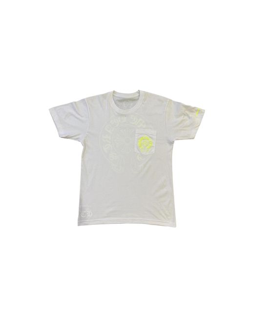 Chrome Hearts Black Fluorescent Horseshoe T-Shirt Chrm1324" for men