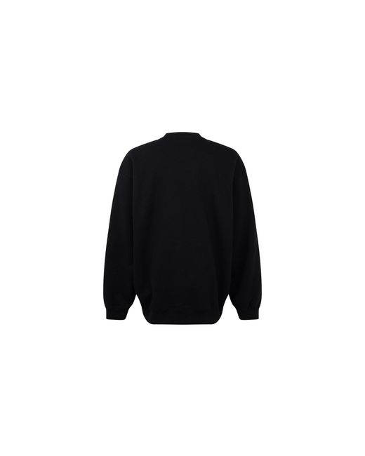 Supreme Black Stacked Crewneck "Ss21" Su10460"