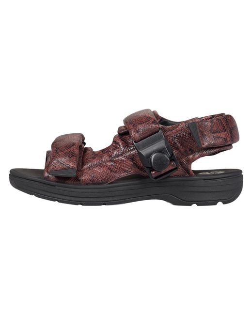 Clarks Black Martine Rose Down Sandals Snake" 26178378" for men