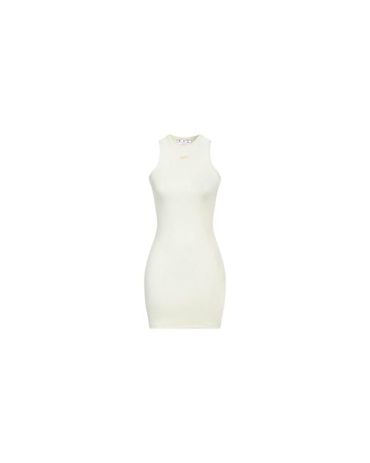 Off-White c/o Virgil Abloh Black Sleek Rowing Dress Owdb463S23Jer0010400"