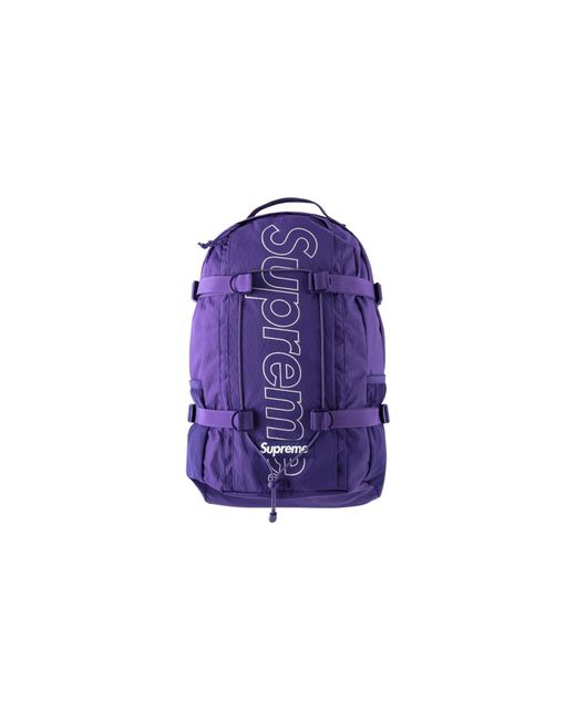 Supreme Purple Backpack 'fw 18' for men