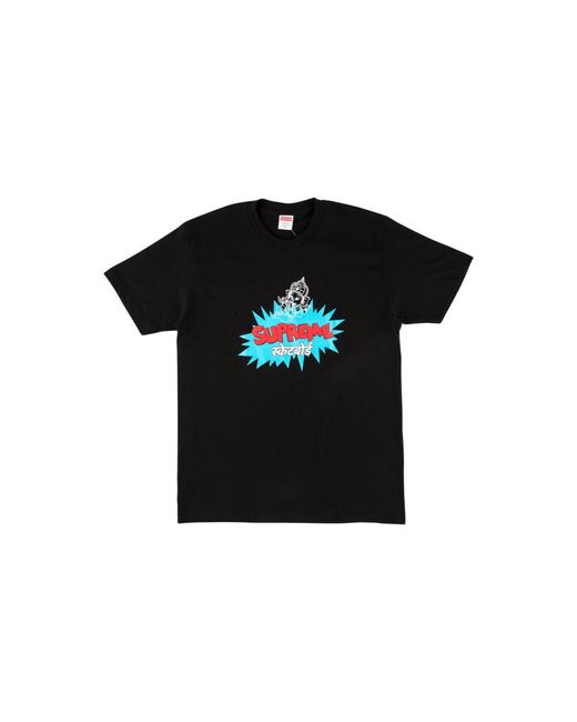 supreme ganesha tee black