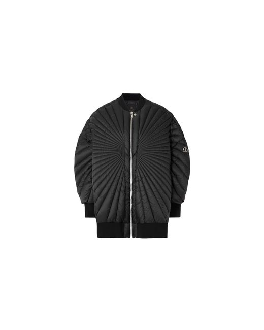 Rick Owens Black Radiance Peter Jacket "Moncler for men