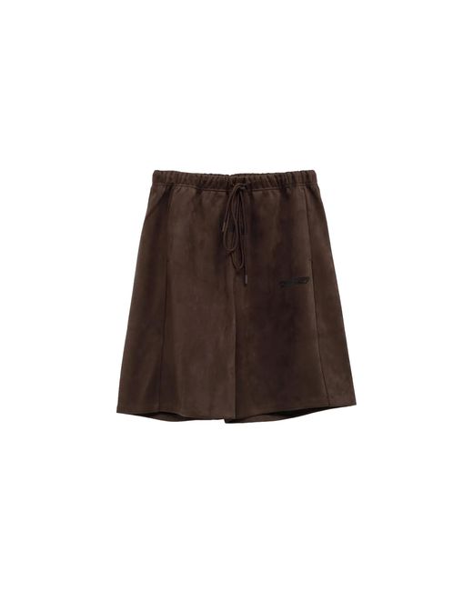 Fear Of God Black Suede Fleece Relaxed Short 160Ho254692F" for men