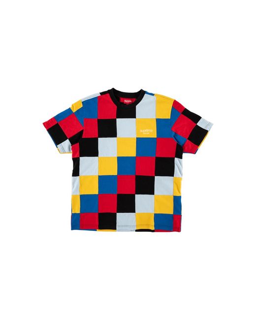 supreme patchwork tee