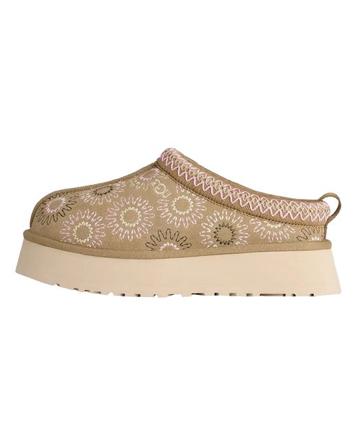 Ugg Black Tazz Sun Stitch Slipper "Mustard Seed" 1178193 Mdsd"