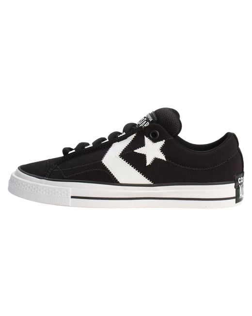 Converse Black Star Player 76 Low "Puff for men