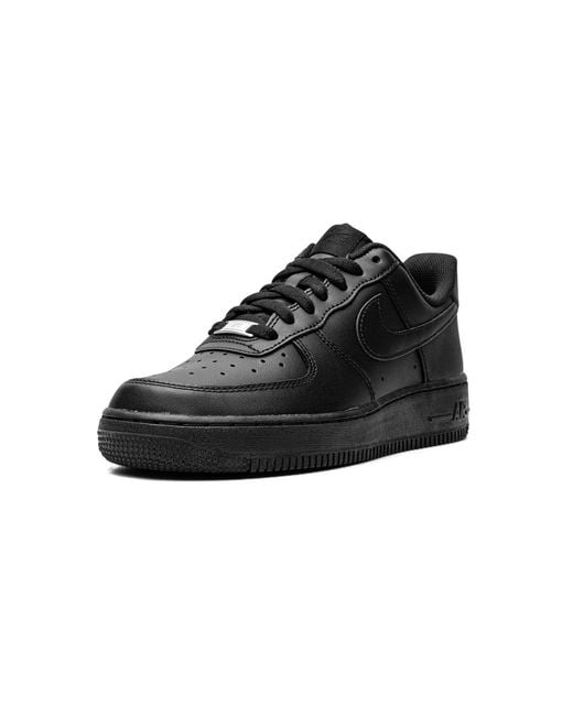 Nike Black Air Force 1 Lo '07 Mns "Triple" Dd8959 001"