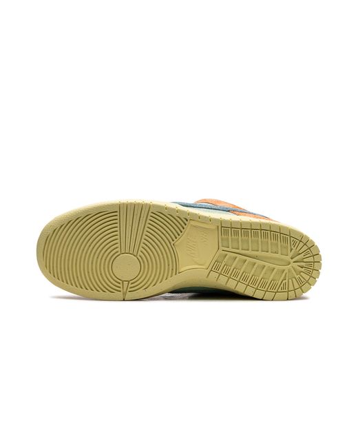 Nike Black Sb Dunk Low Pro Prm "Noise Aqua" Dv5429 800" for men